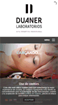 Mobile Screenshot of laboratorios-duaner.com